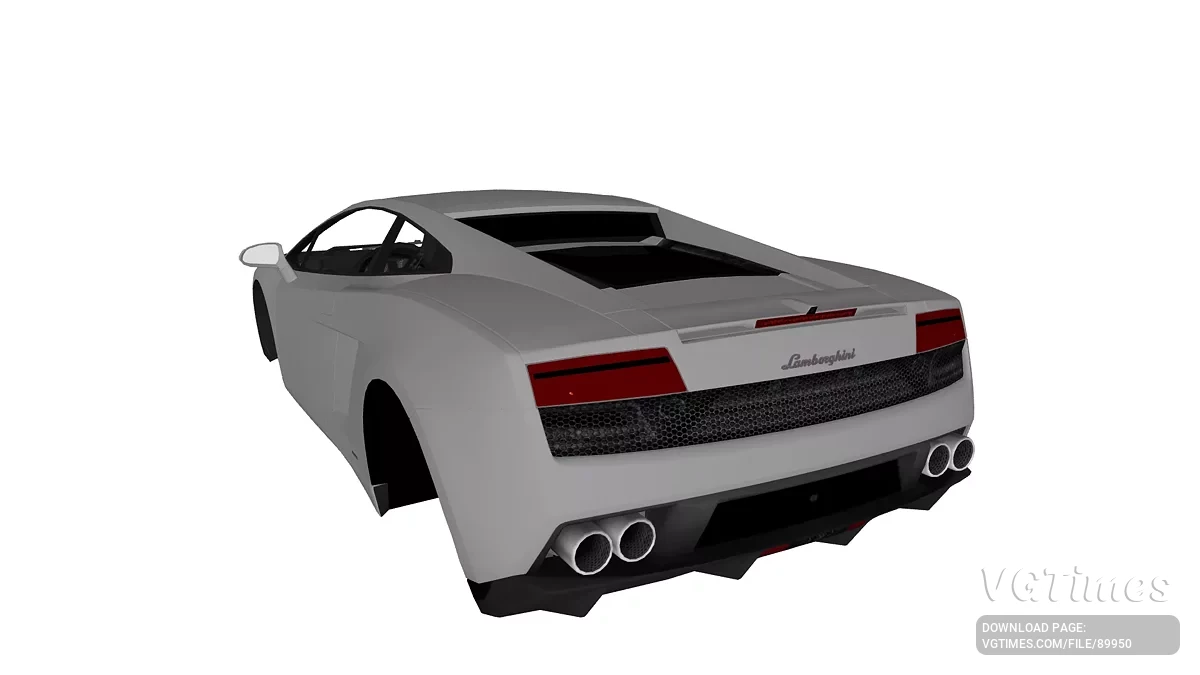 Simple Car Crash Physics Sim — Lamborghini Gallardo
