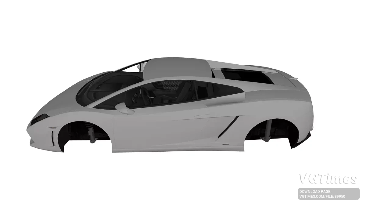 Simple Car Crash Physics Sim — Lamborghini Gallardo