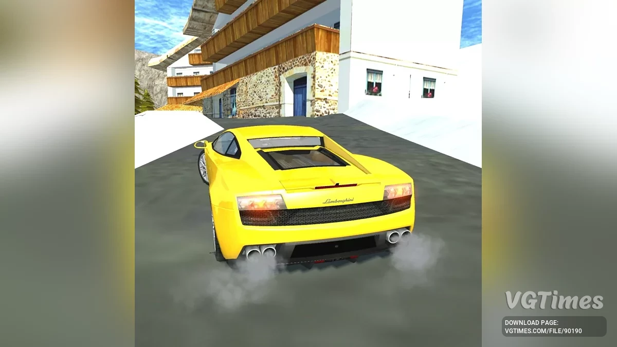 Simple Car Crash Physics Sim — Lamborghini Gallardo