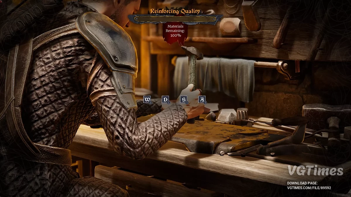 Of Ash and Steel — Легкое улучшение брони