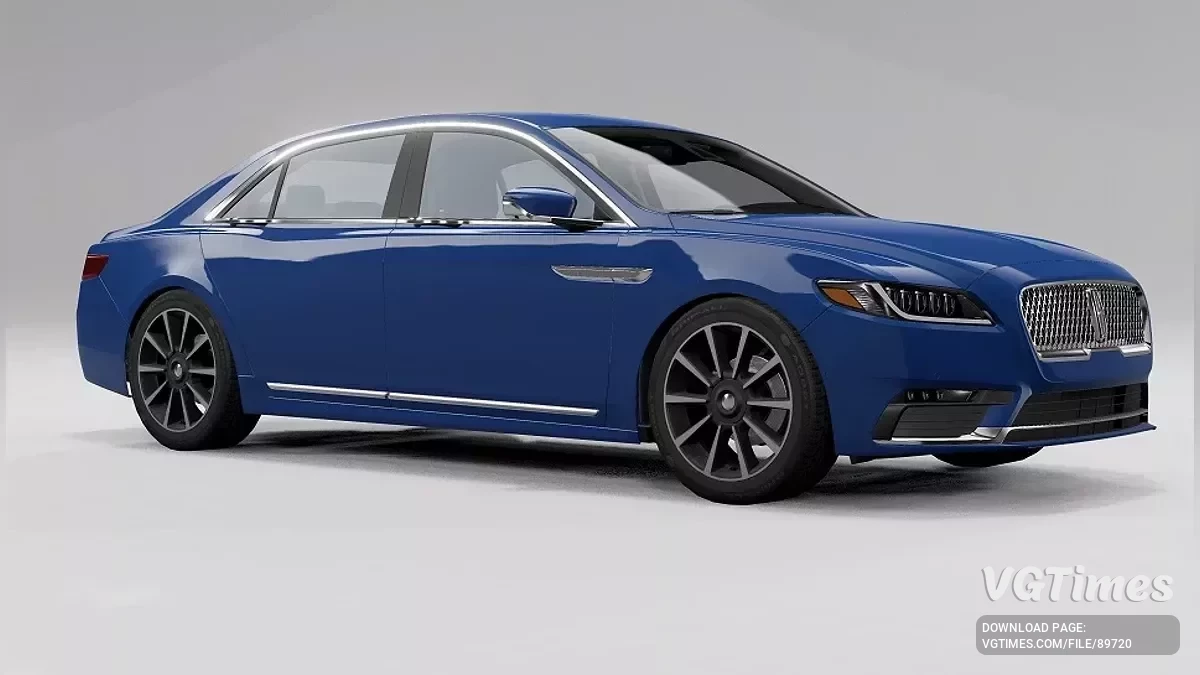 BeamNG.drive — Lincoln Continental X (0.37.x)