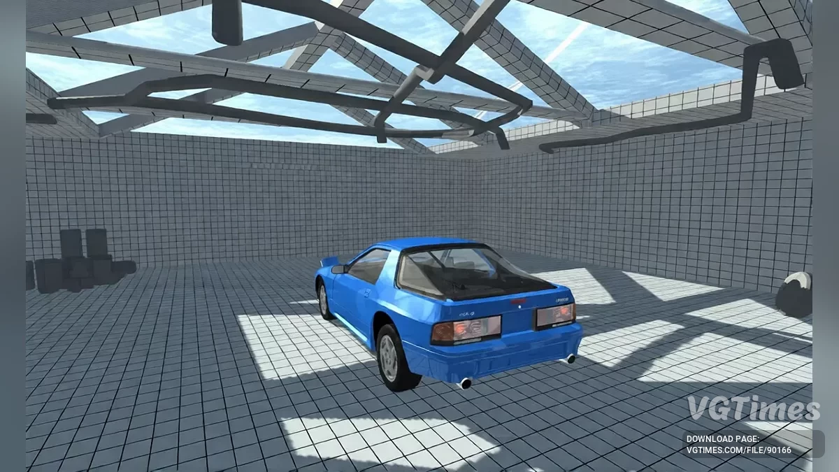 Not Simple Car Crash — Mazda RX-7 FC3S