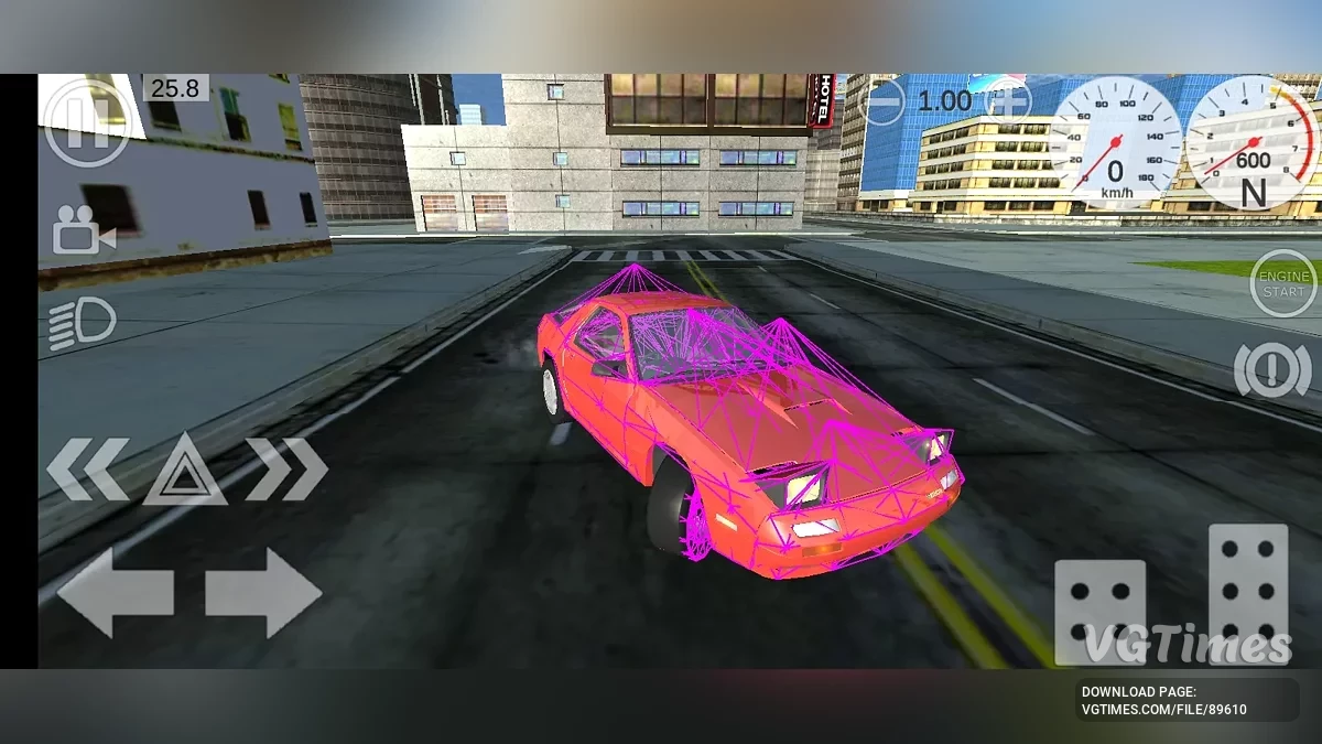 Not Simple Car Crash — Mazda RX7 FC