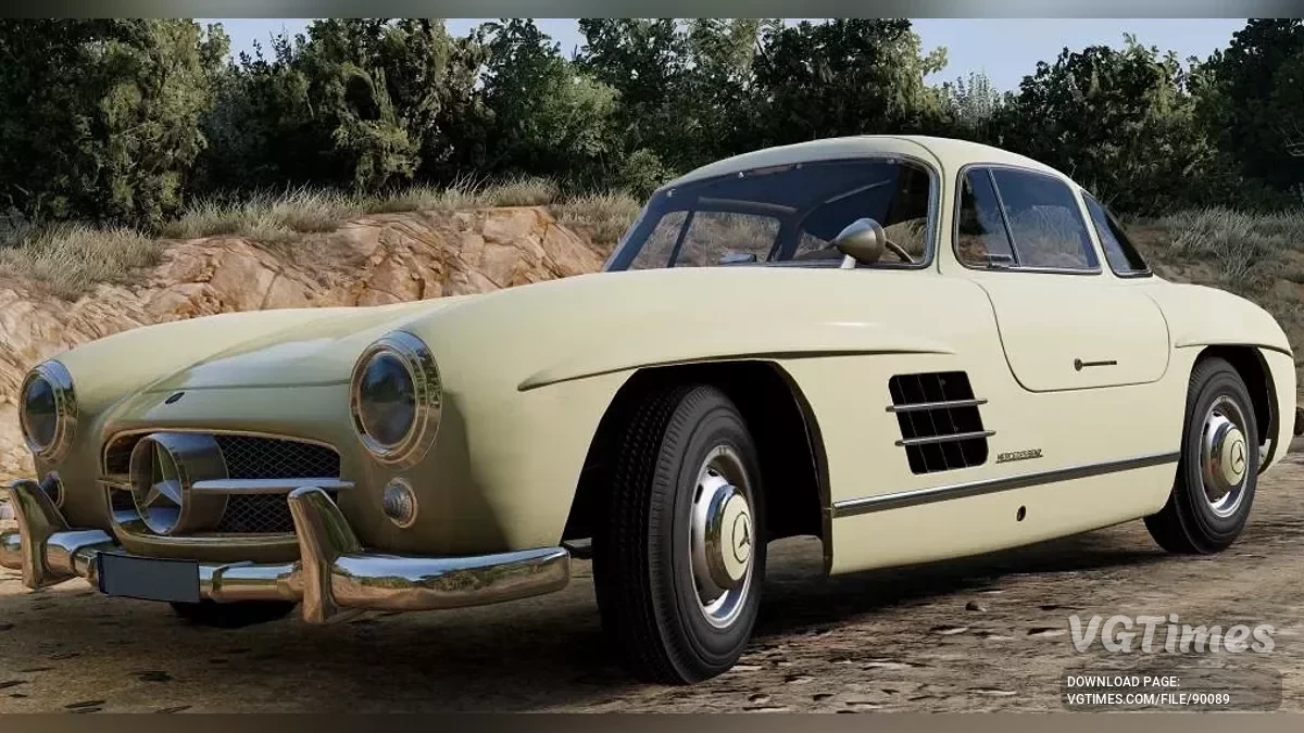 BeamNG.drive — Mercedes-Benz 300 SL (1969-1971) fixed (0.38.x)