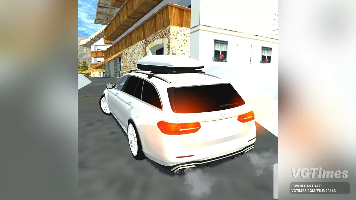 Simple Car Crash Physics Sim — Mercedes-Benz e63 Estate s213 AMG 2020