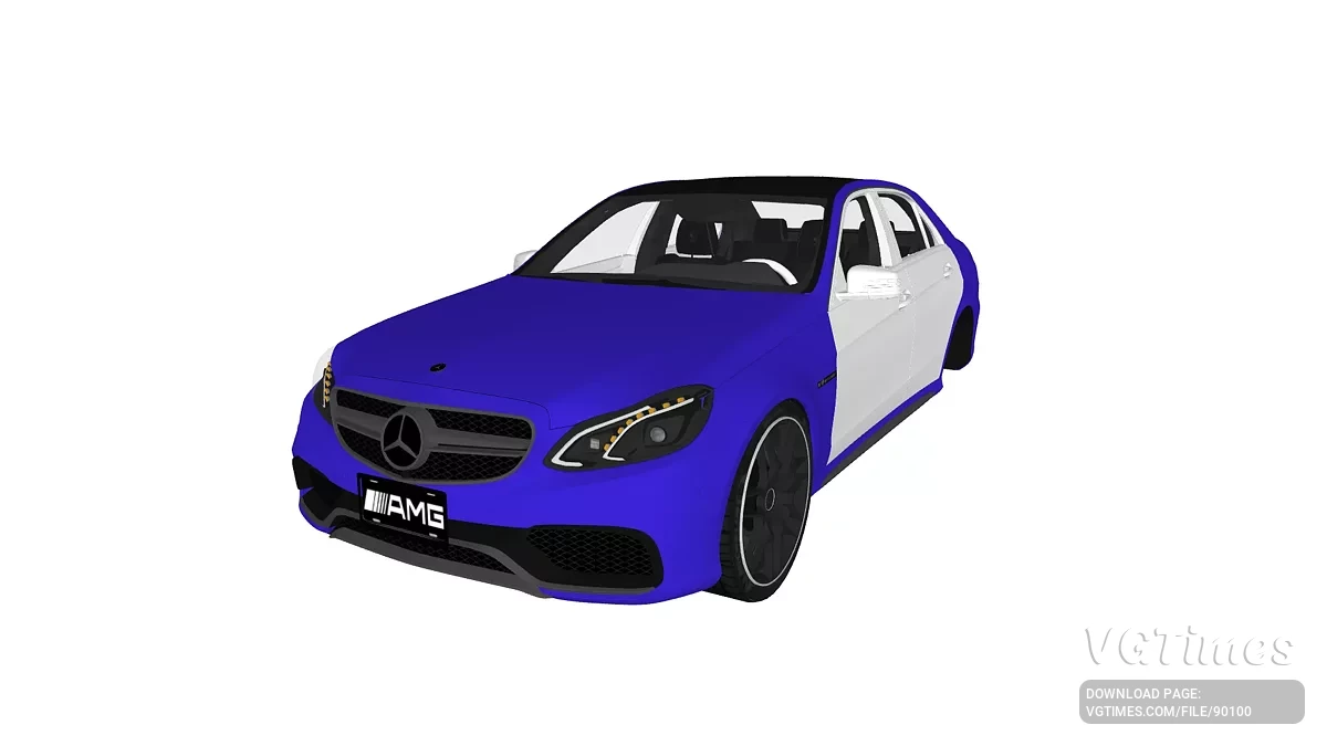Simple Car Crash Physics Sim — Mercedes-Benz E63 W212