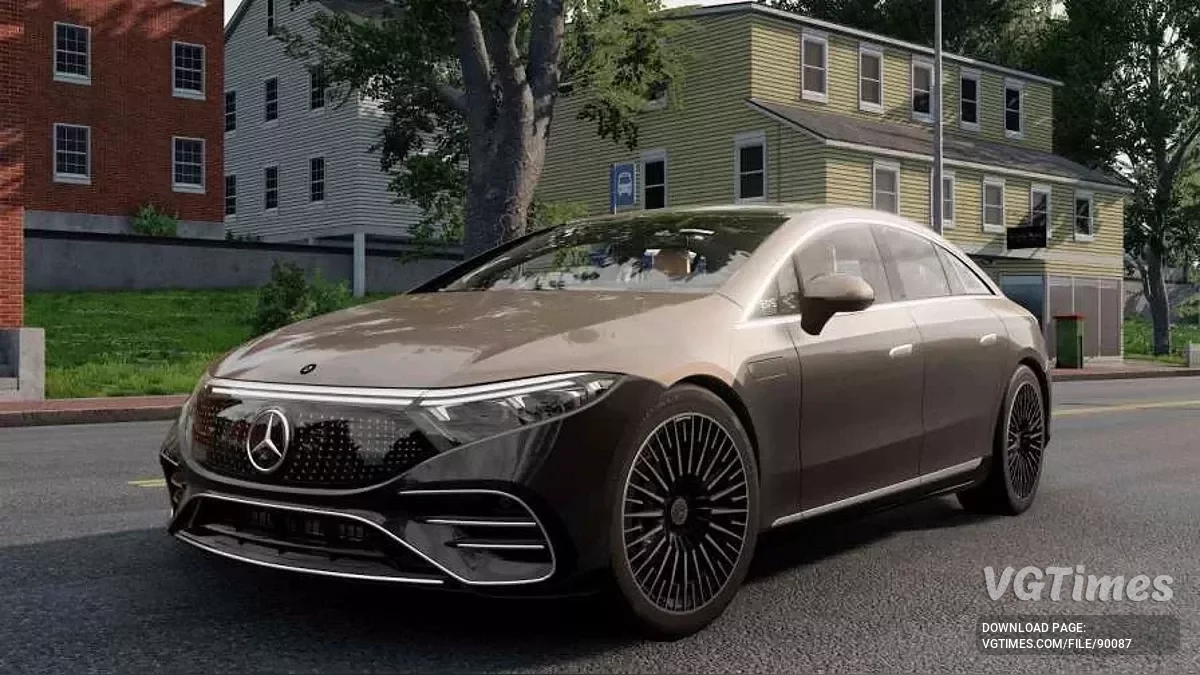 BeamNG.drive — Mercedes-Benz EQS v1.10 (0.38.x)