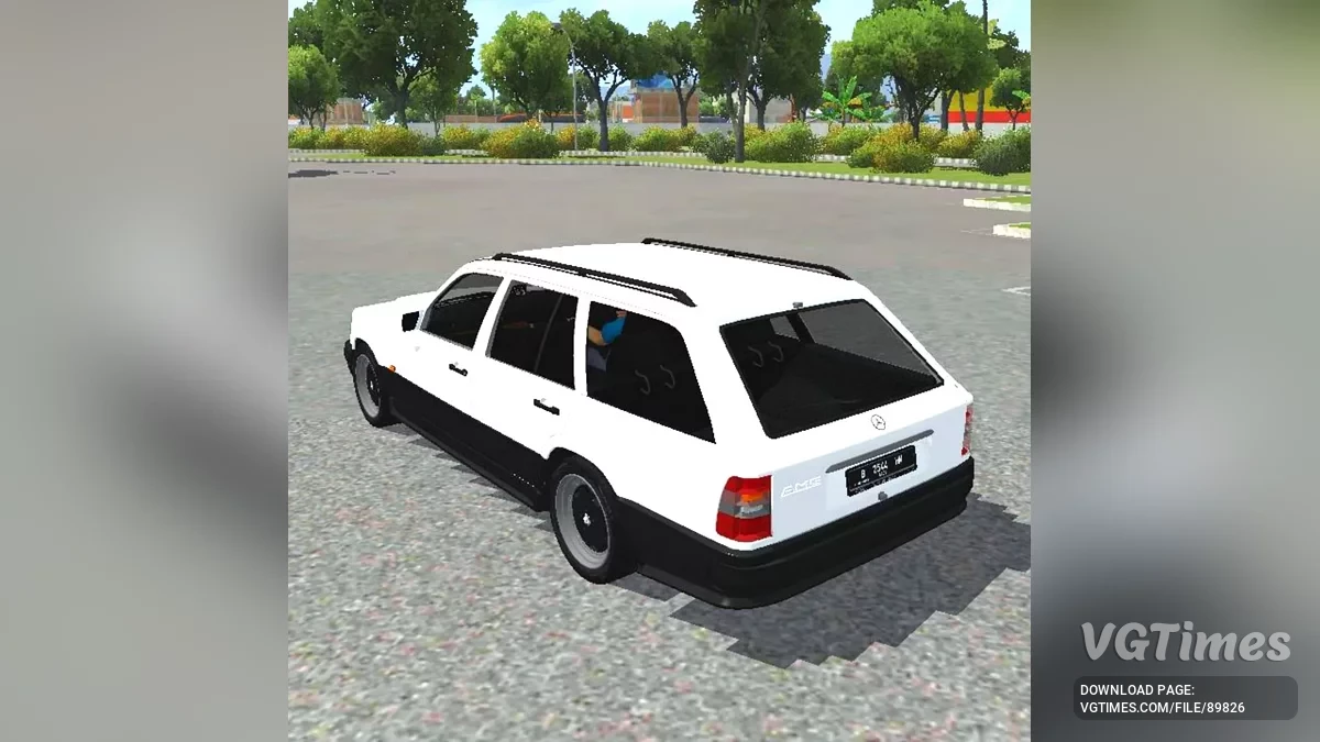 Bus Simulator Indonesia — Mercedes E300 hammer
