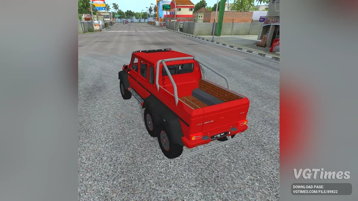 Bus Simulator Indonesia — Mercedes G-class 6X6