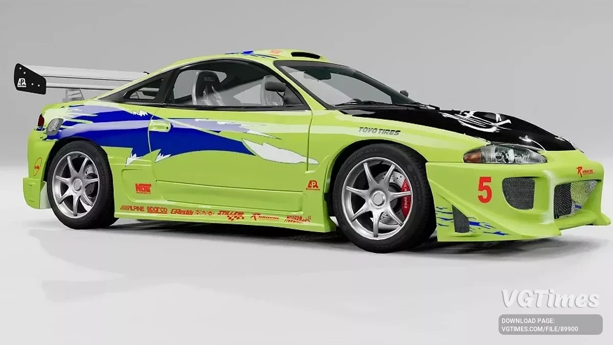 BeamNG.drive — Mitsubishi Eclipse (1995) (0.37.x)