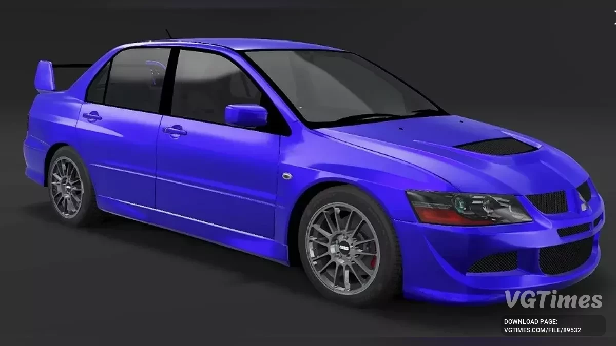 BeamNG.drive — Mitsubishi Lancer Evo VIII (0.37.x)