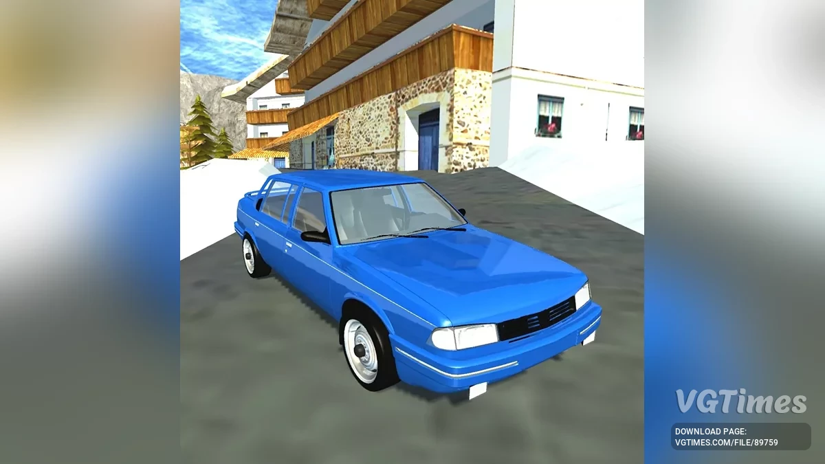 Simple Car Crash Physics Sim — Москвич-2142 Князь Владимир