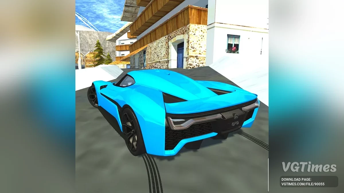 Simple Car Crash Physics Sim — NIO EP9