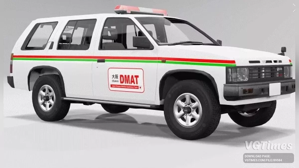 BeamNG.drive — Nissan Terrano WD21 v4.0 (0.37.x)