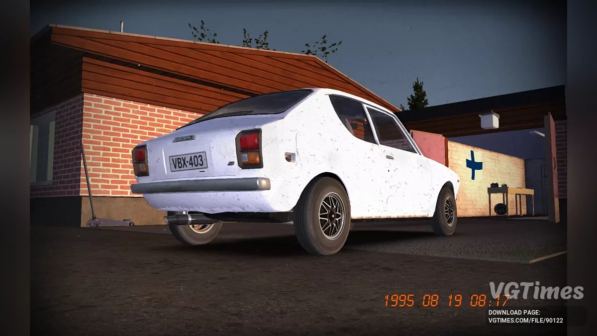 My Summer Car — Обычная Сатсума со спортивным выхлопом и дисками