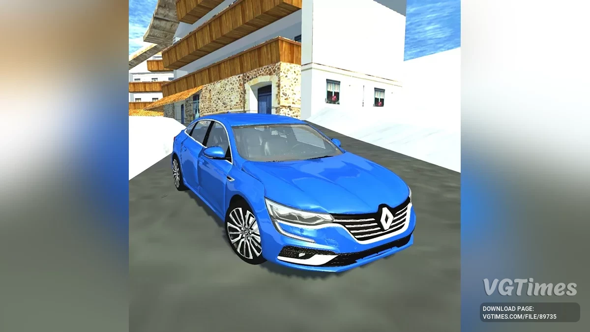 Simple Car Crash Physics Sim — Renault Talisman