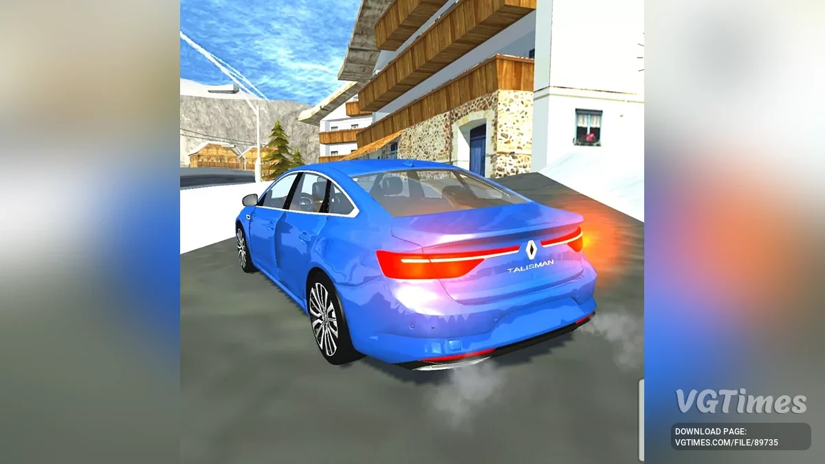 Simple Car Crash Physics Sim — Renault Talisman