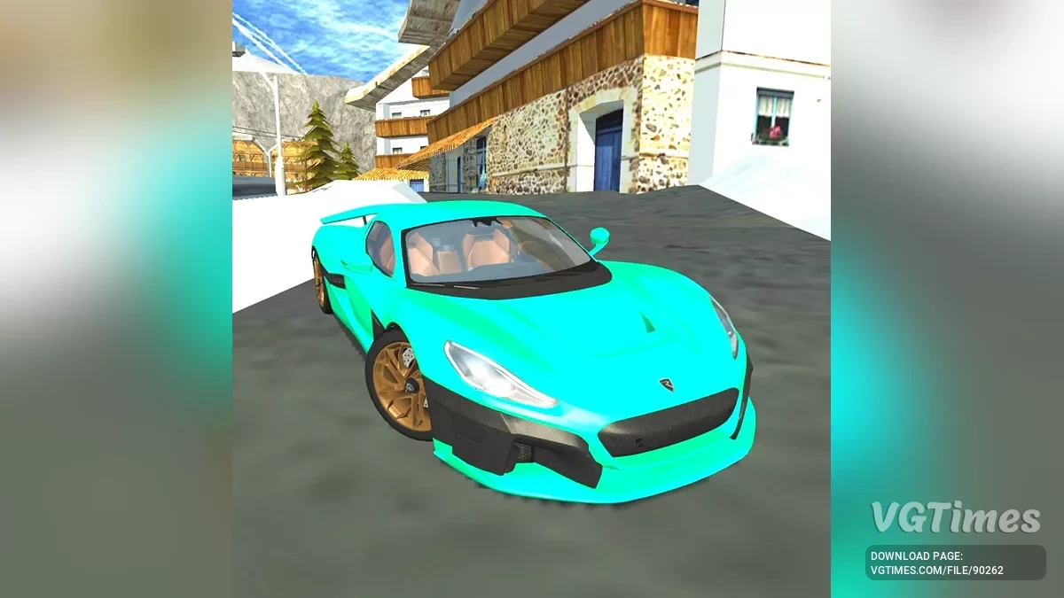 Simple Car Crash Physics Sim — Rimac Nevera