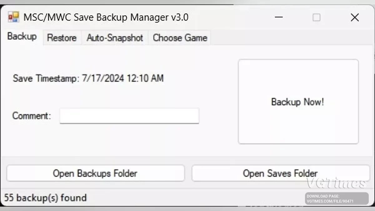 My Winter Car — Save Backup Manager — резервные копии сохранений для My Winter Car и My Summer Car
