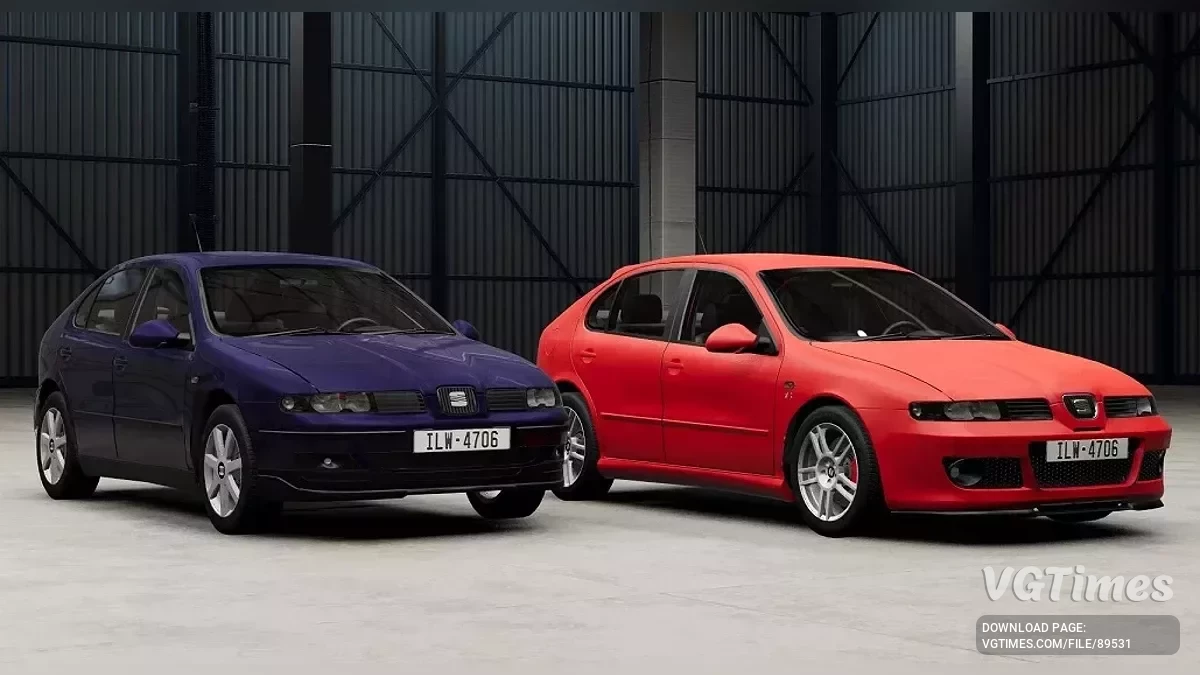 BeamNG.drive — Seat Leon 1M (TDI/VR6/20VT) (0.37.x)