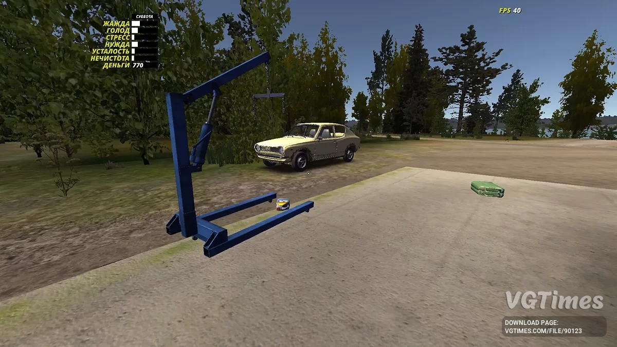 My Summer Car — Сюжет не тронут, 770 марок, получен фургончик