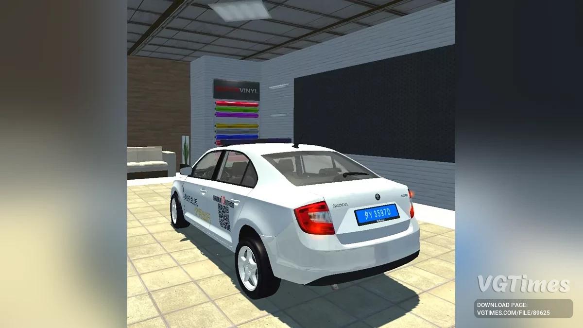 Not Simple Car Crash — Skoda Rapid китайское такси