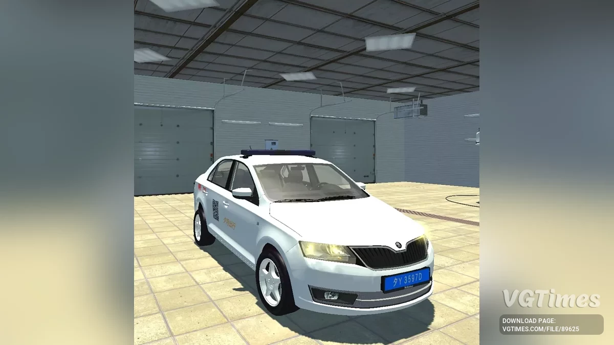 Not Simple Car Crash — Skoda Rapid китайское такси