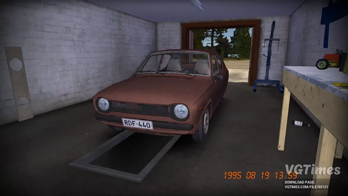 My Summer Car — Сток Сатсума, много еды и пива, в гараже чисто