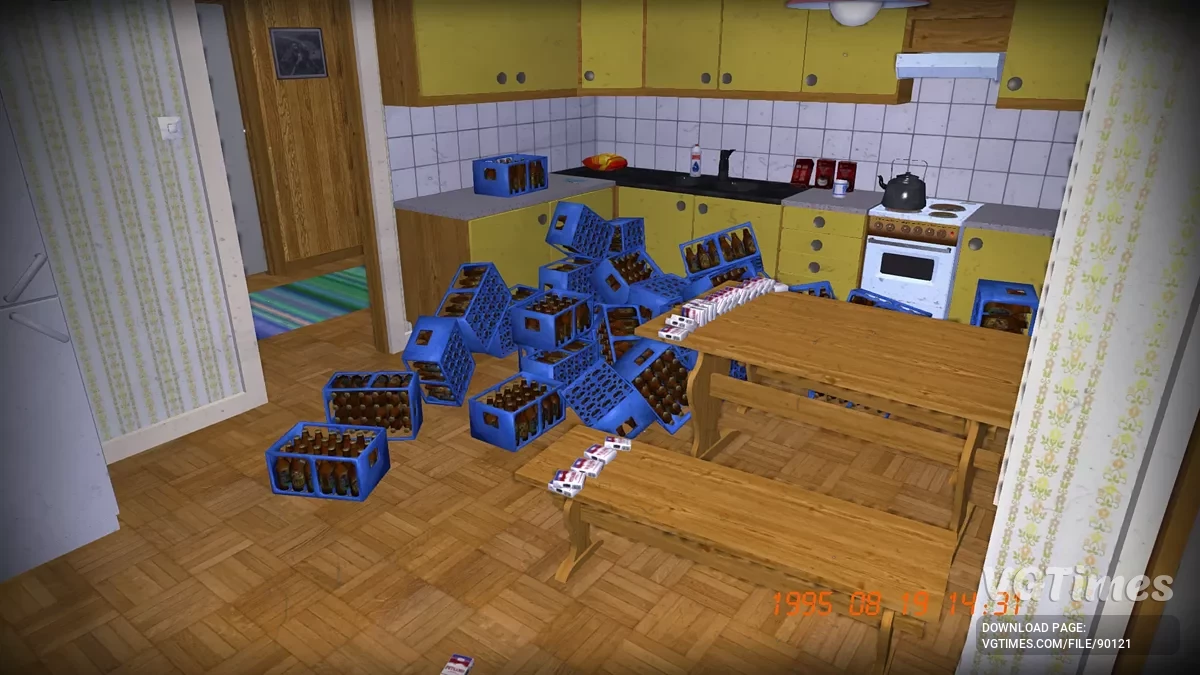 My Summer Car — Сток Сатсума, много еды и пива, в гараже чисто