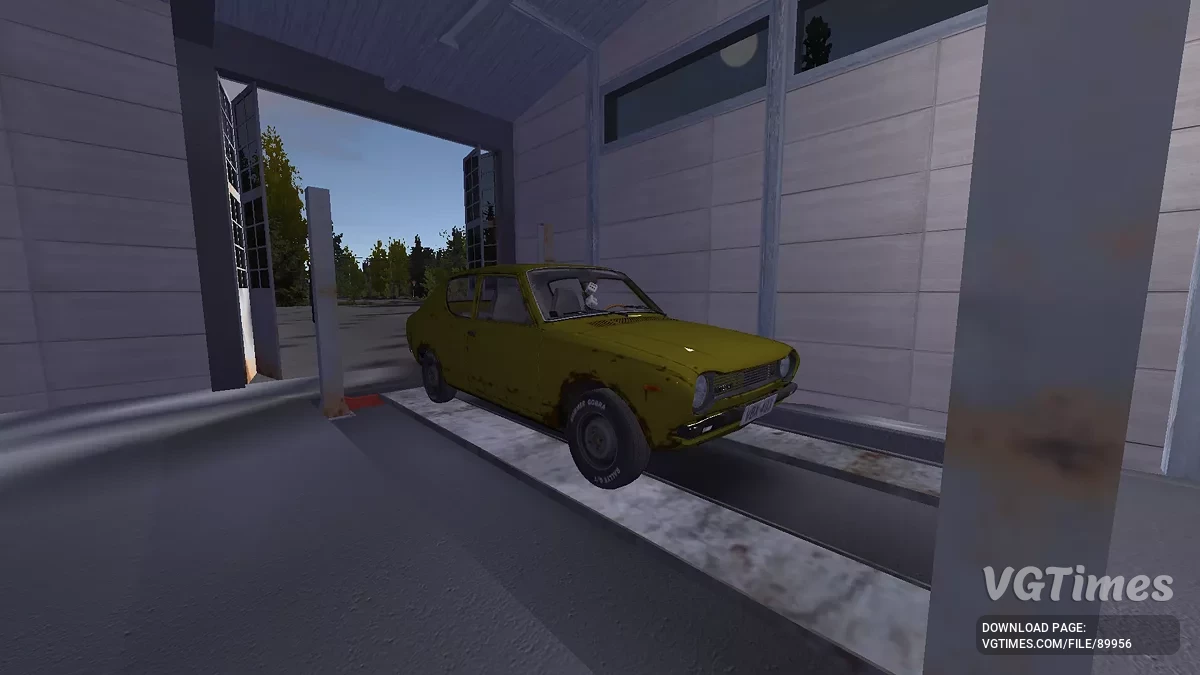 My Summer Car — Стоковая Сатсума, 10к, получены номера