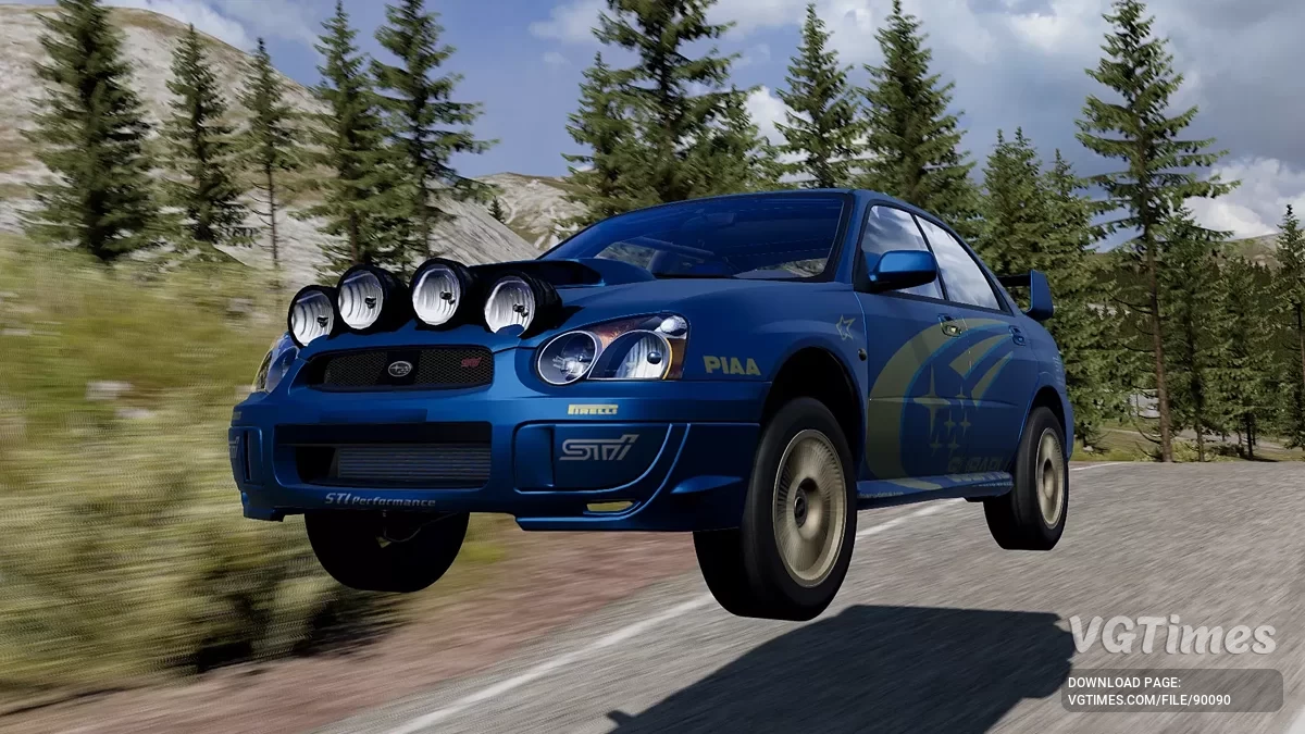 BeamNG.drive — Subaru Impreza WRX STI (2000-2007) Fixes & Textures Rework (0.38.x)