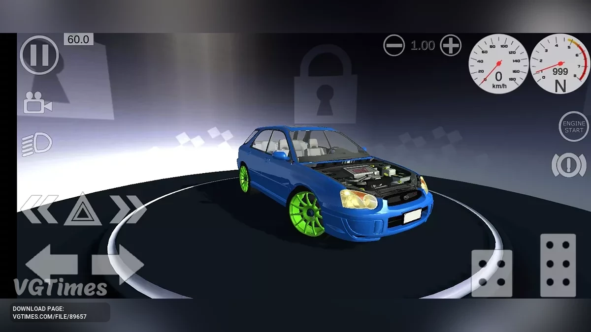 Not Simple Car Crash — Subaru Impreza WRX Wagon Rally