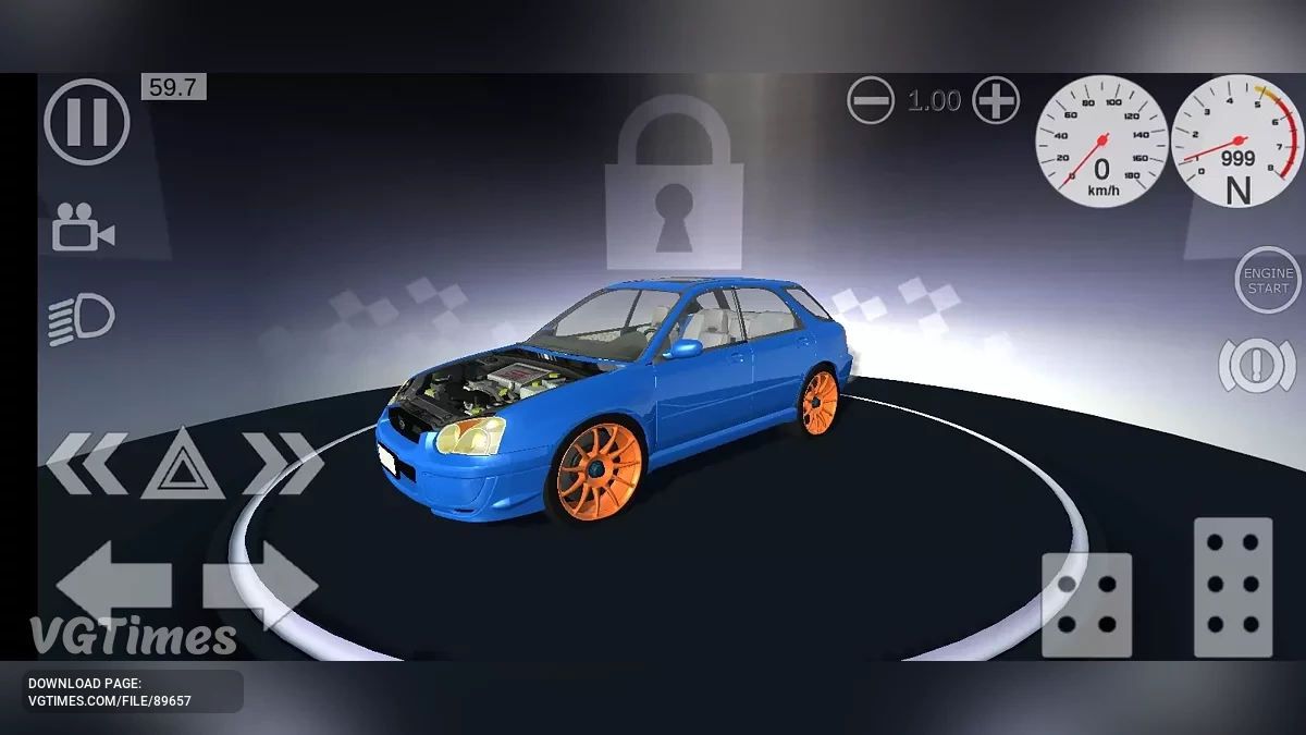 Not Simple Car Crash — Subaru Impreza WRX Wagon Rally