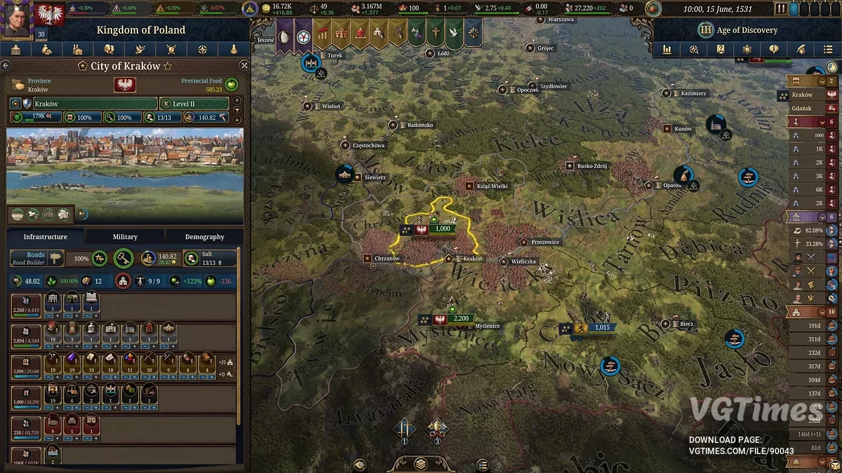 Europa Universalis 5 — Таблица для Cheat Engine [1.0.10]