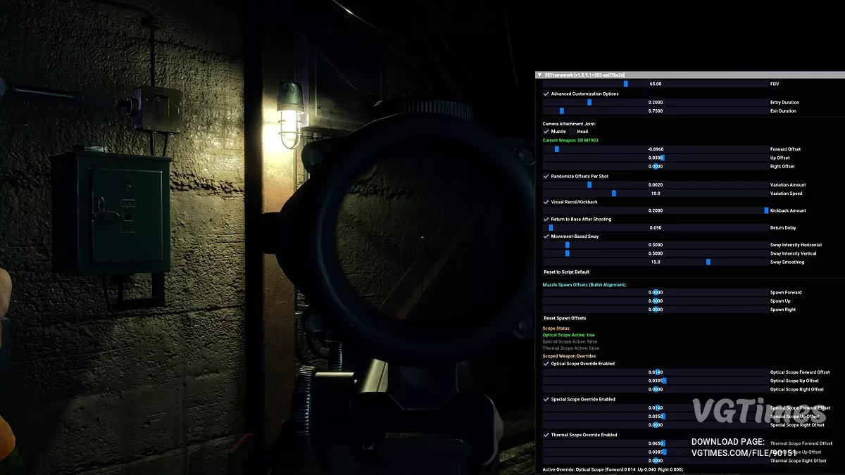 Resident Evil 4 Remake (2023) — Тактический вид от первого лица