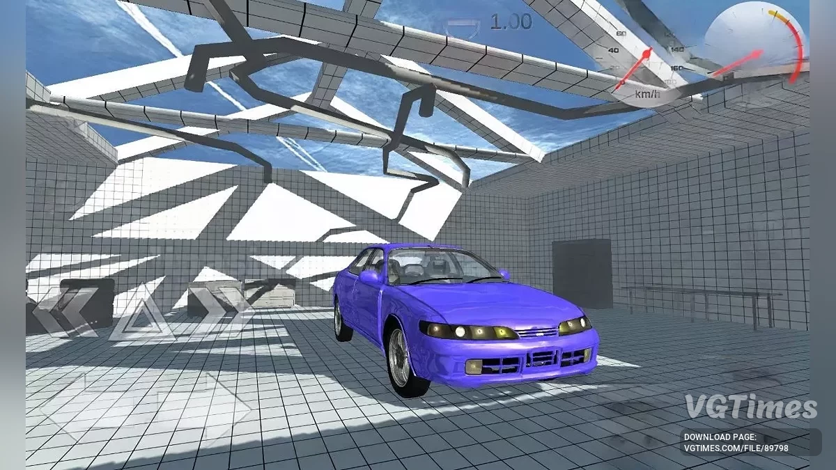 Simple Car Crash Physics Sim — Toyota Corolla Ceres