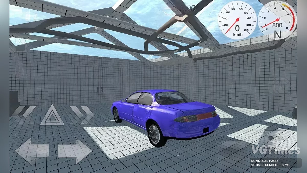 Simple Car Crash Physics Sim — Toyota Corolla Ceres