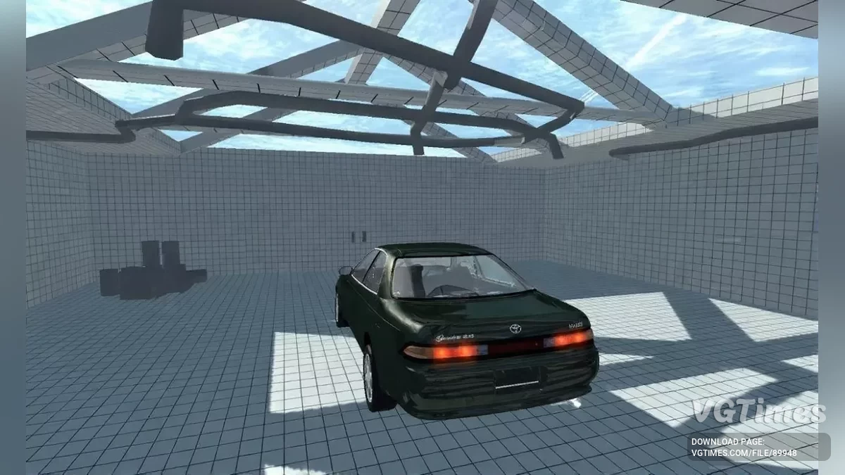 Not Simple Car Crash — Toyota Mark 2