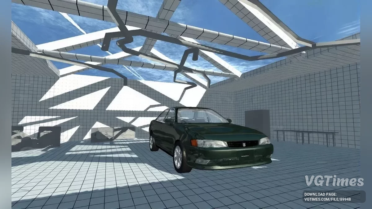 Not Simple Car Crash — Toyota Mark 2