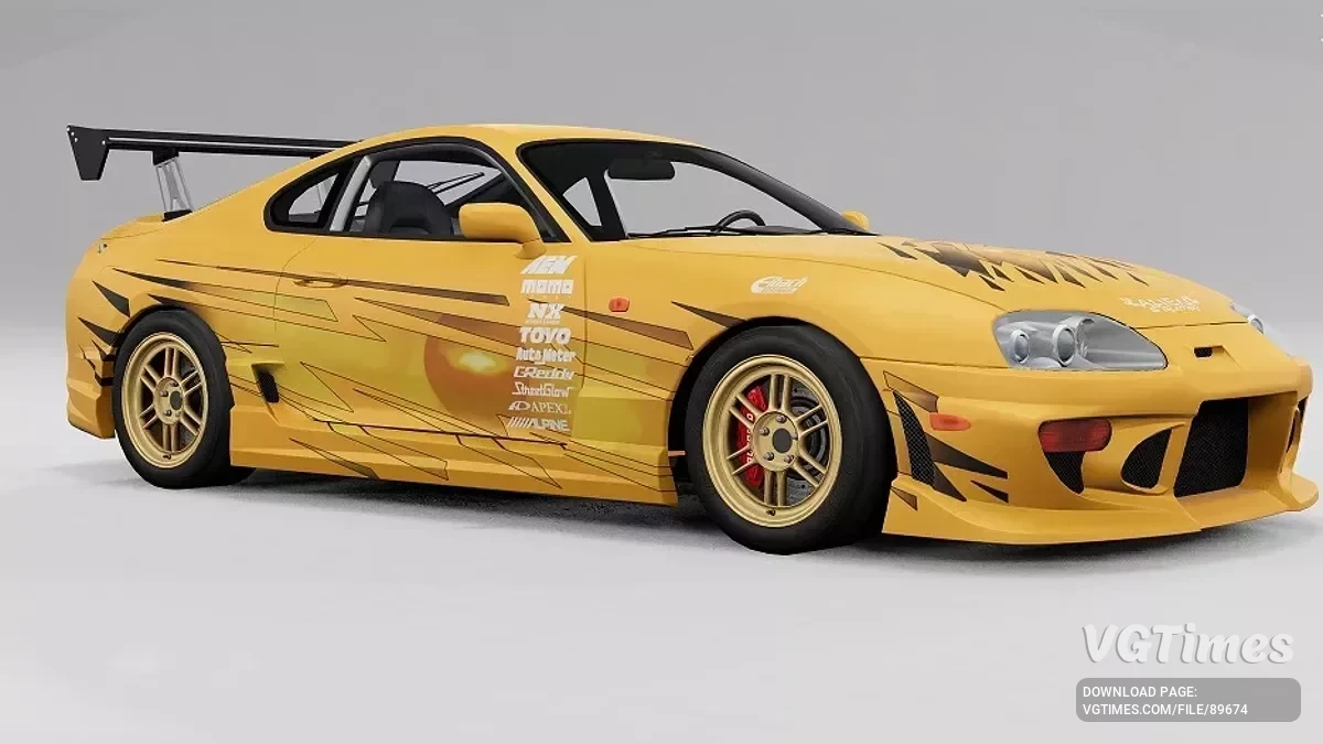 BeamNG.drive — Toyota Supra (0.37.x)