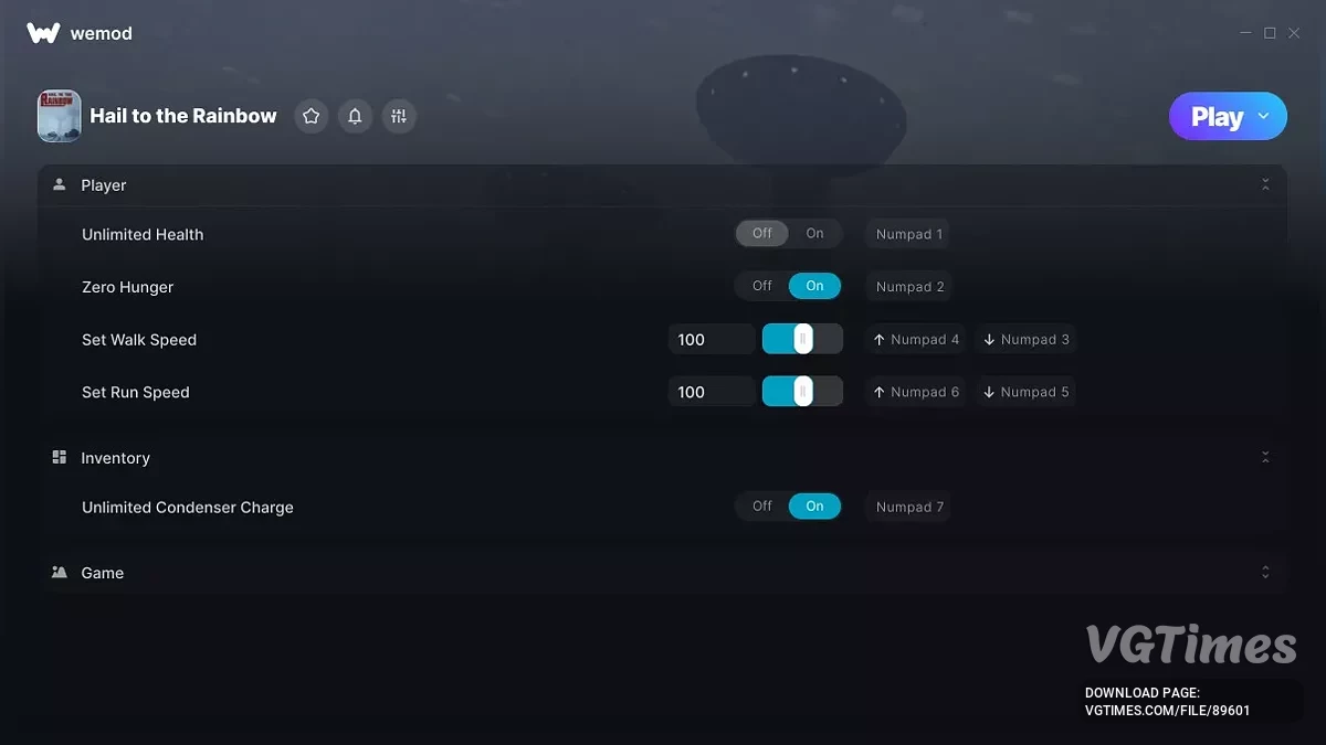 Hail to the Rainbow — Трейнер (+6)