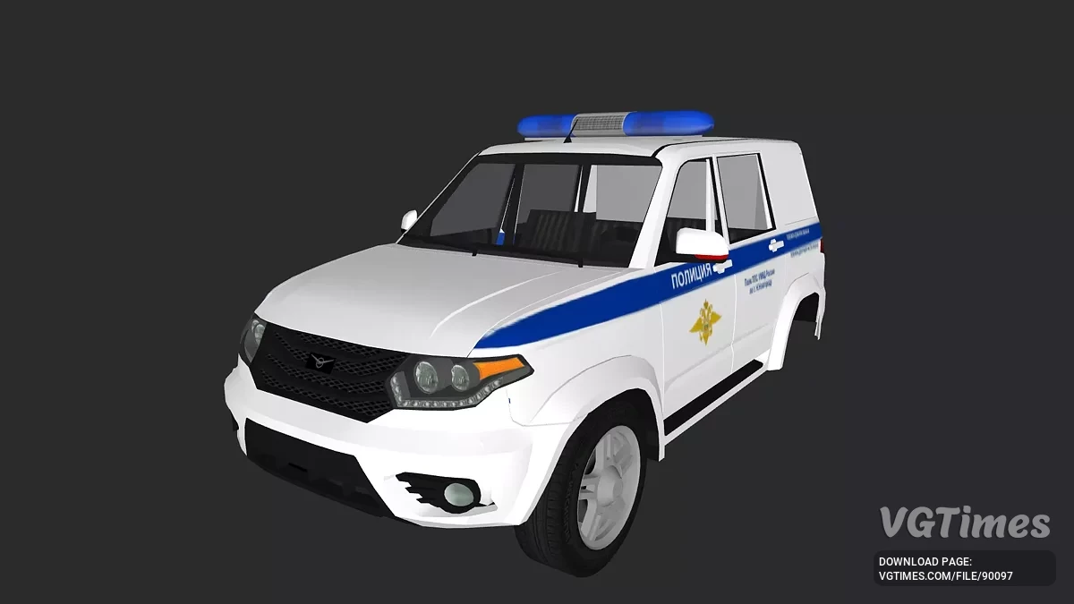 Simple Car Crash Physics Sim — УАЗ Патриот ППС