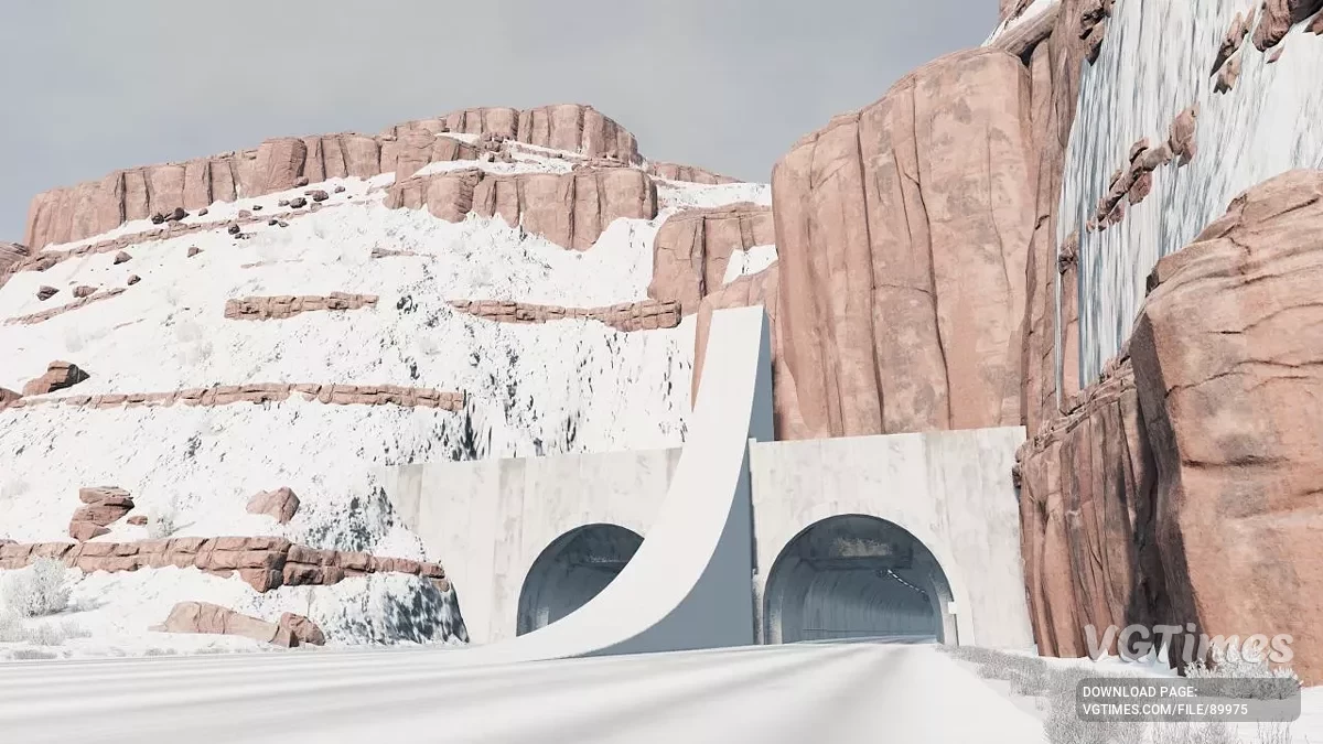 BeamNG.drive — Utah Snowy v1.3 (0.38.x)