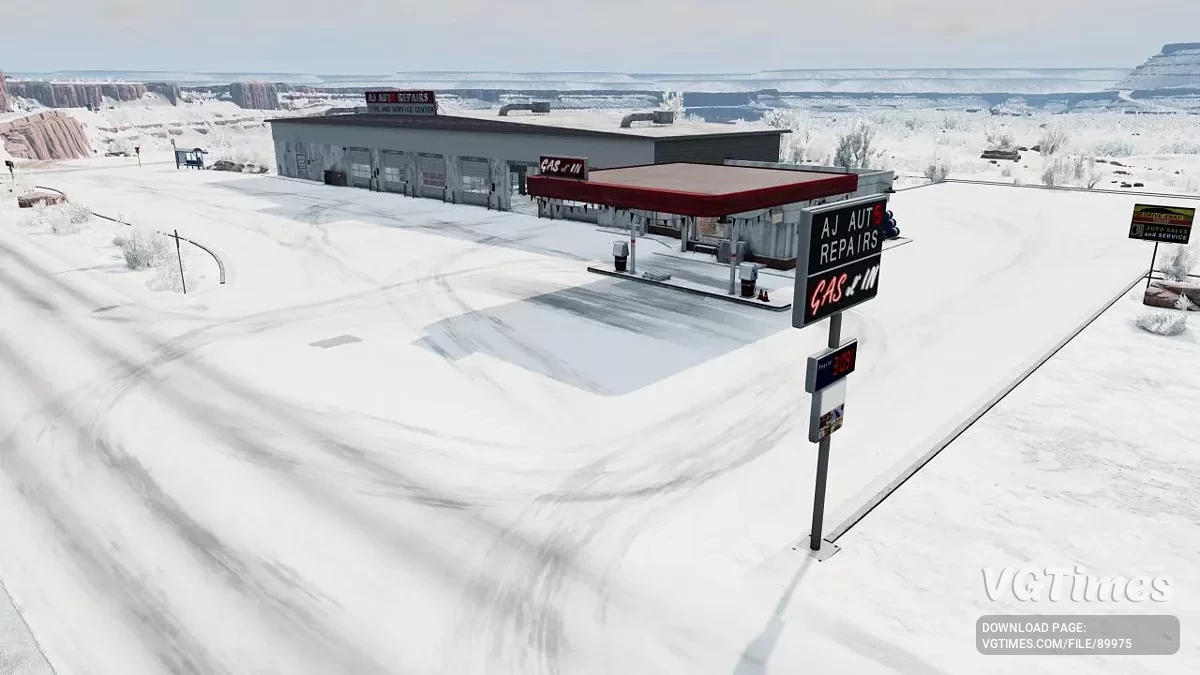 BeamNG.drive — Utah Snowy v1.3 (0.38.x)