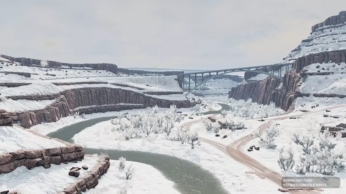 BeamNG.drive — Utah Snowy v1.3 (0.38.x)