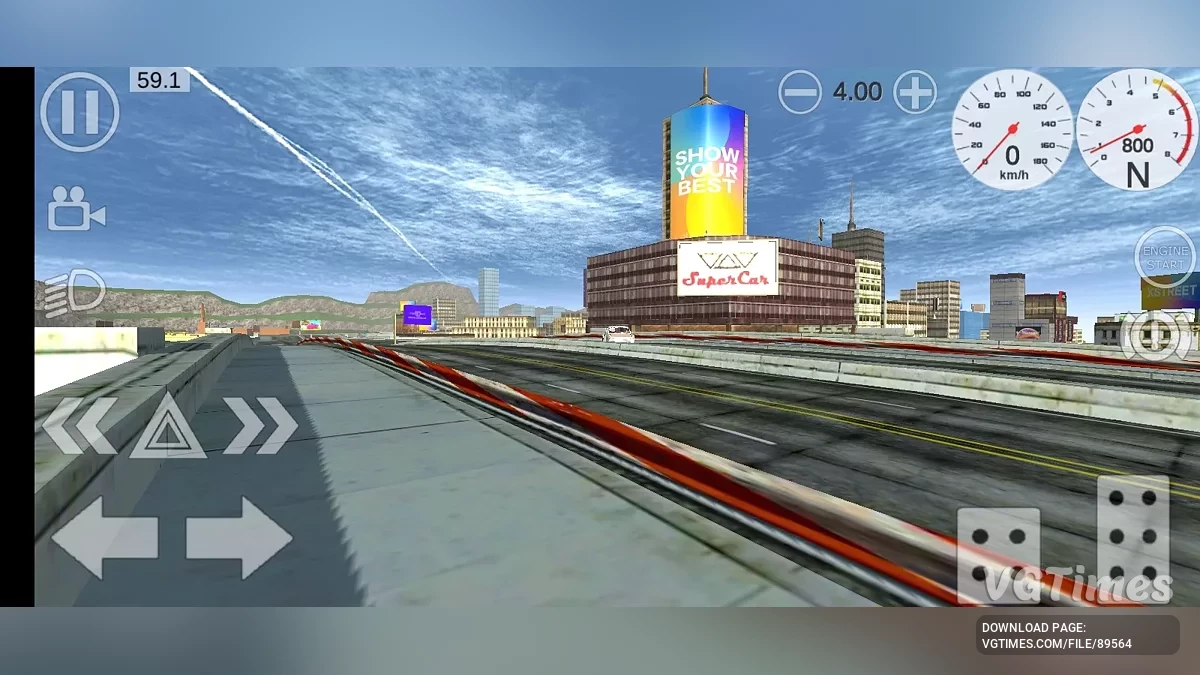 Not Simple Car Crash — Городская карта v2