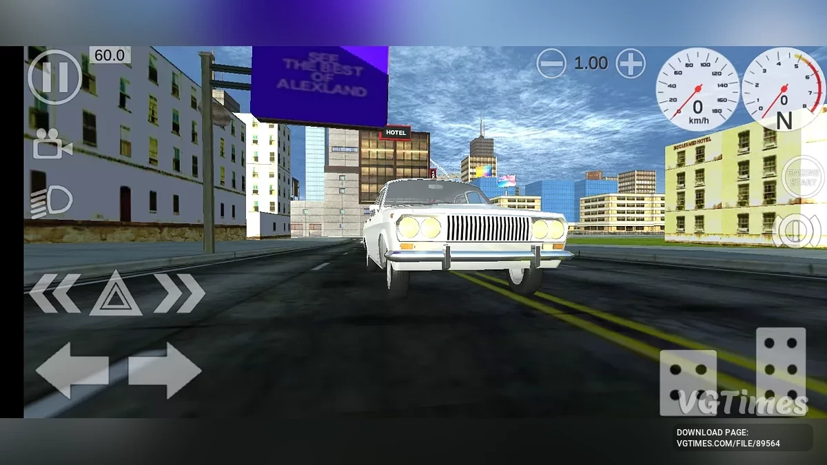 Not Simple Car Crash — Городская карта v2