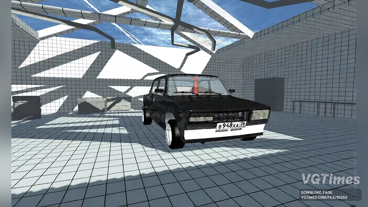 Simple Car Crash Physics Sim — ВАЗ 2105 дрифт