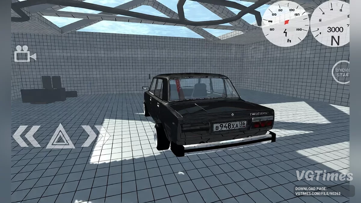 Simple Car Crash Physics Sim — ВАЗ 2105 дрифт