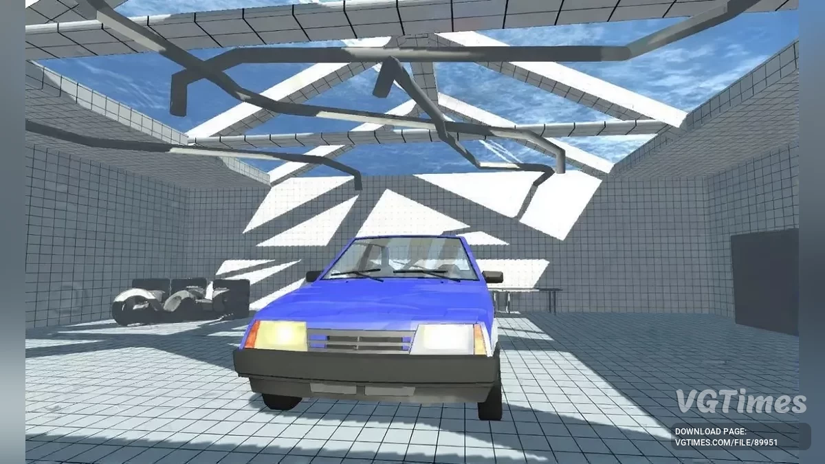 Simple Car Crash Physics Sim — Ваз 2108